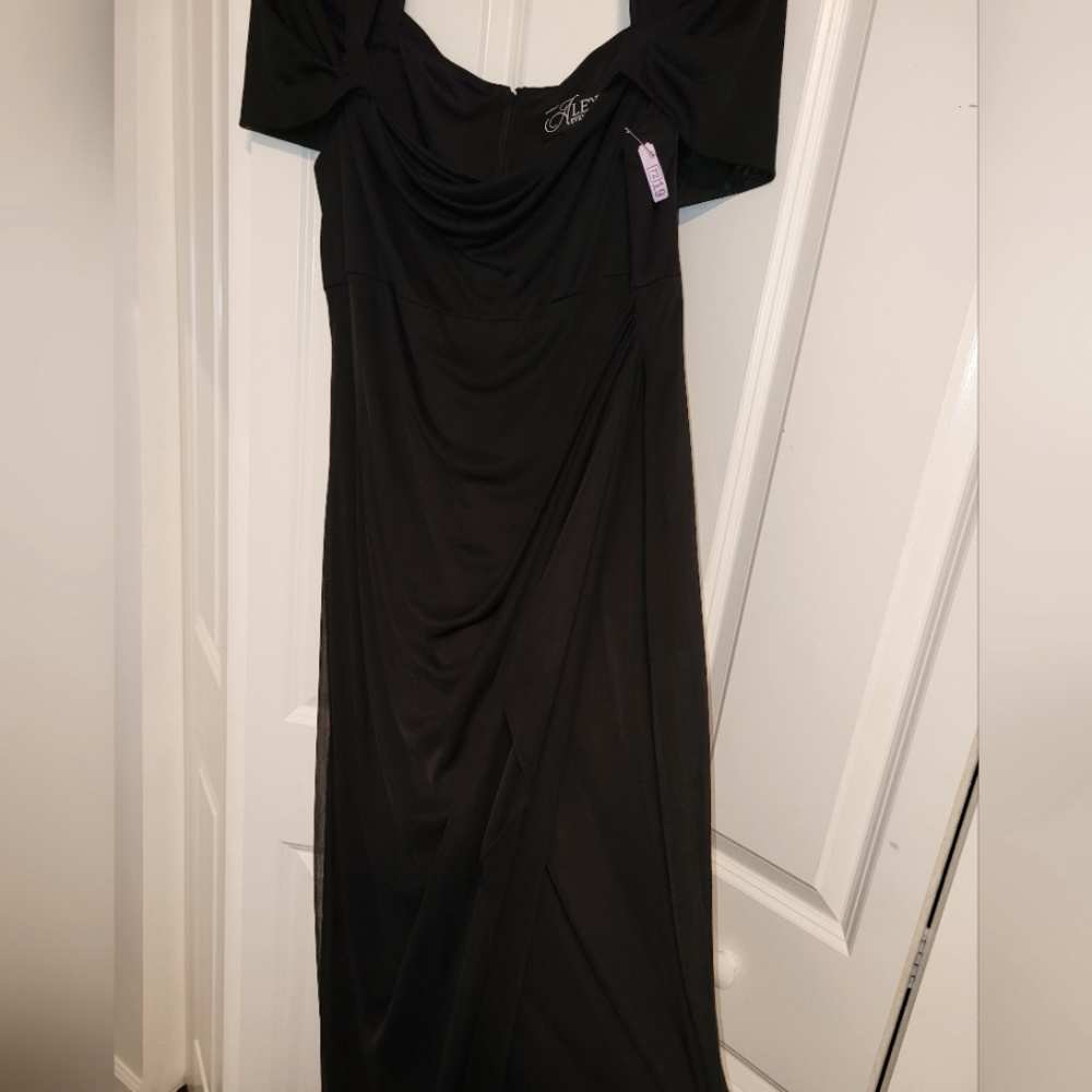 Black evening dress